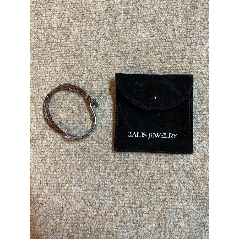 Rope and silver boho bracelet